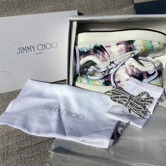 Jimmy Choo Hawaii Tie Dye sneaker - Picture 15 of 16